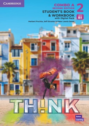 [9781108804974] THINK LEVEL 2 STUDENTS BOOK AND WORKBOOK WITH DIGITAL PACK COMBO A BRITISH ENGLISH