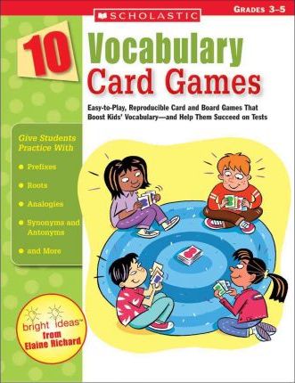 [9780439513784] VOCABULARY GR 3-5 CARD GAMES