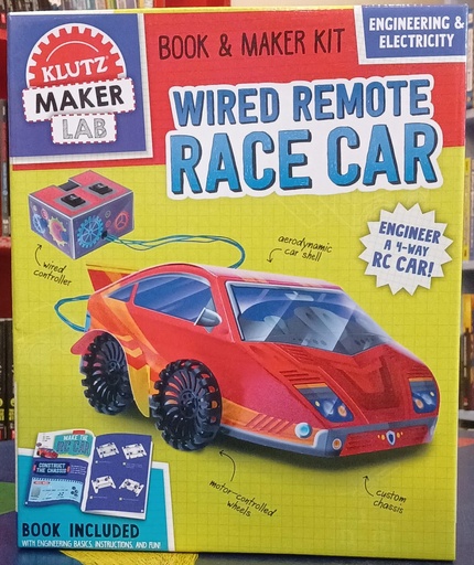 [9781338271256] WIRED REMOTE RACE CAR