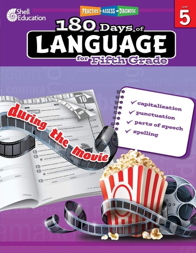 [9781425811709] 180 DAYS OF LANGUAGE FOR FIFTH GRADE