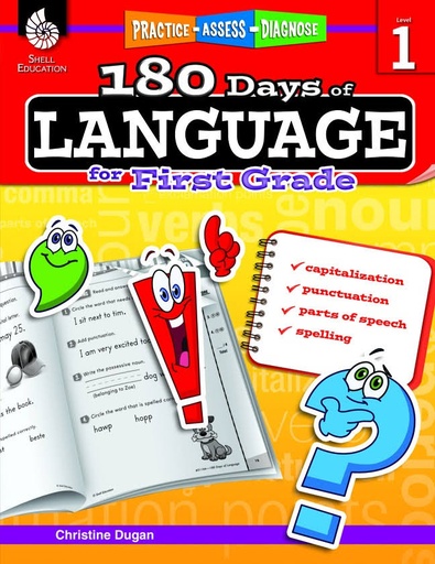 [9781425811662] 180 DAYS OF LANGUAGE FOR FIRST GRADE
