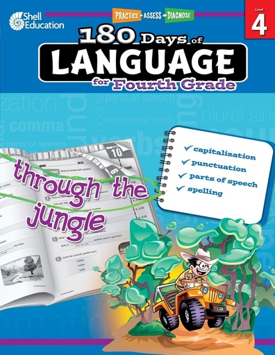 [9781425811693] 180 DAYS OF LANGUAGE FOR FOURTH GRADE