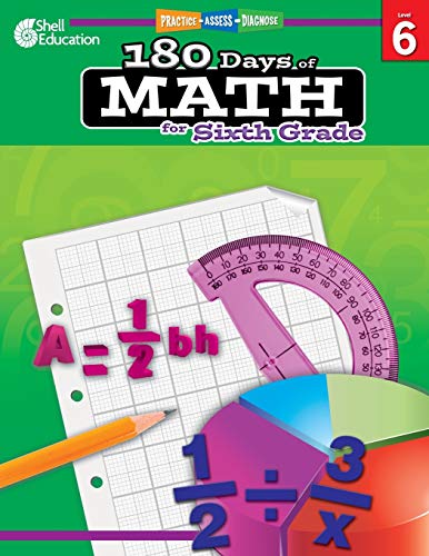 [9781425808020] 180 DAYS OF MATH FOR SIXTH GRADE