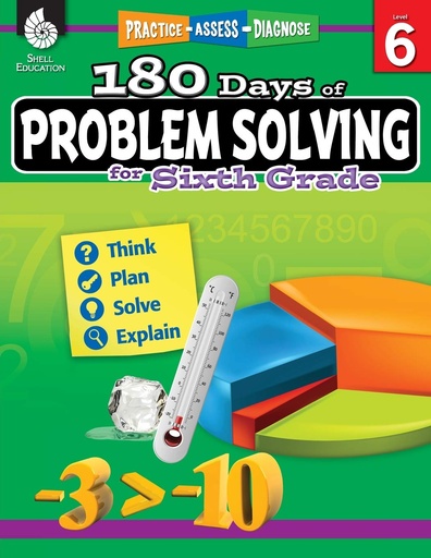 [9781425816186] 180 DAYS OF PROBLEM SOLVING FOR SIXTH GRADE