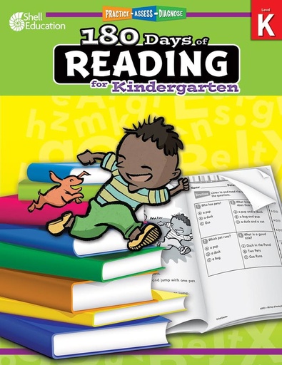 [9781425809218] 180 DAYS OF READING FOR KINDERGARTEN