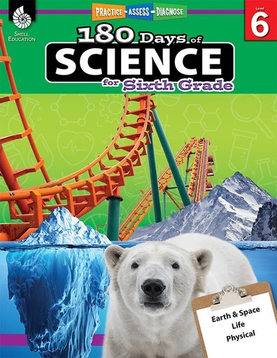 [9781425814120] 180 DAYS OF SCIENCE FOR SIXTH GRADE LV 6