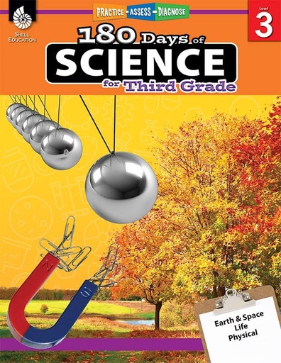 [9781425814090] 180 DAYS OF SCIENCE FOR THIRD GRADE LV 3