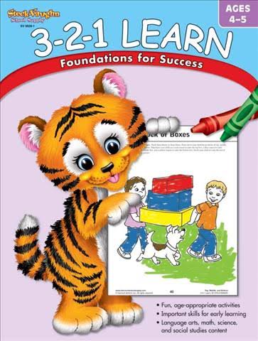 [9781419099281] 3-2-1 LEARN AGES 4-5 FOUNDATIONS FOR SUCCESS