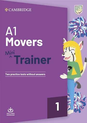[9781108585118] A1 MOVERS MINI TRAINER WITH AUDIO DOWNLOAD