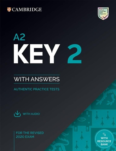 [9781108781589] A2 KEY 2 STUDENT S BOOK WITH ANSWERS WITH AUDIO WITH RESOURCE BANK