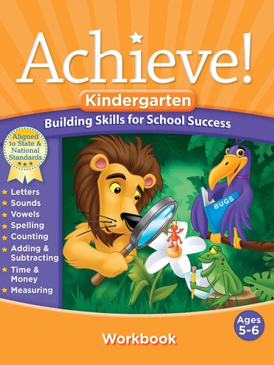 [9780547791081] ACHIEVE KINDERGARTEN ACHIEVE