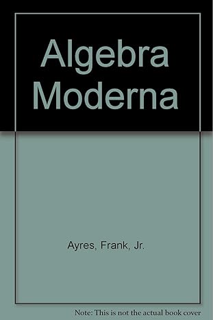 [9789684229174] ALGEBRA MODERNA (SCHAUM)