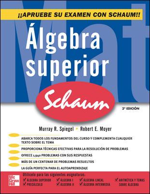 [9789701062555] ALGEBRA SUPERIOR SCHAUM