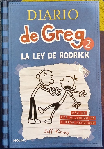 [9788498674019] DIARIO DE GREG 2 LA LEY DE RODRICK