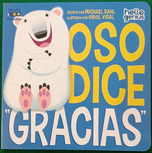 [9788493324056] OSO DICE GRACIAS