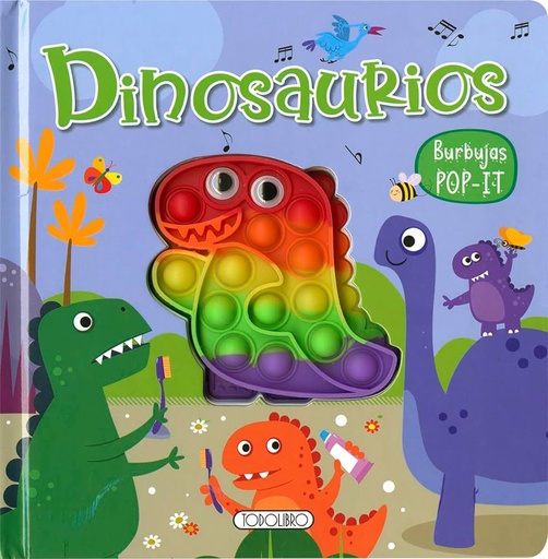 [9788419258885] DINOSAURIOS BURBUJAS POP-IT