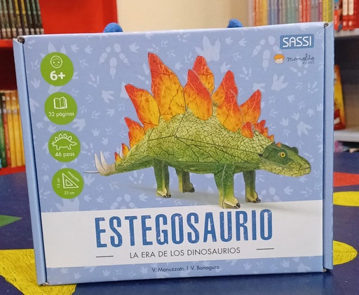 [9788419714039] ESTEGOSAURIO LA ERA DE LOS DINOSAURIOS