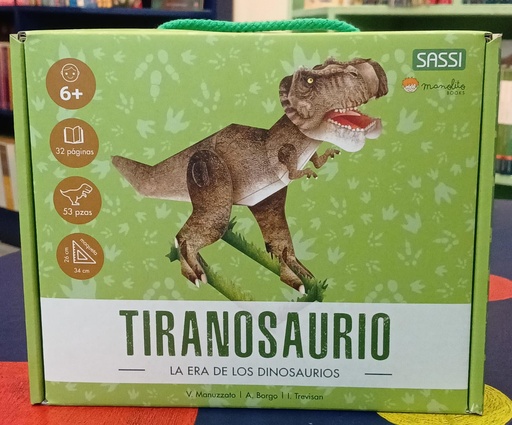 [9788419714046] TIRANOSAURIO LA ERA DE LOS DINOSAURIOS