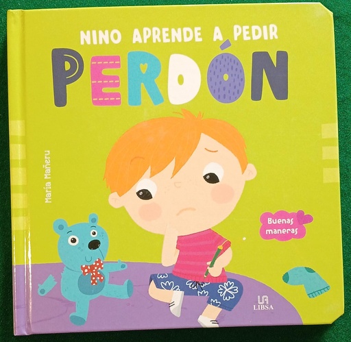 [9788466242936] NINO APRENDE A PEDIR PERDON 