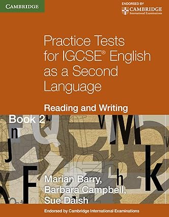 [9780521140645] PRACTICE TESTS FOR IGCSE ENGLISH BOOK 2 AS A SECOND LANGUAGE READING AND WRITING