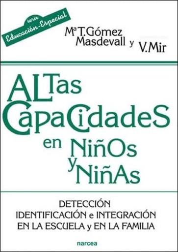 [9788427717275] ALTAS CAPACIDADES EN NIÑOS Y NIÑAS