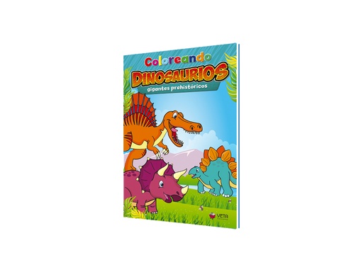 [9789978368473] COLOREANDO DINOSAURIOS PREHISTORICOS