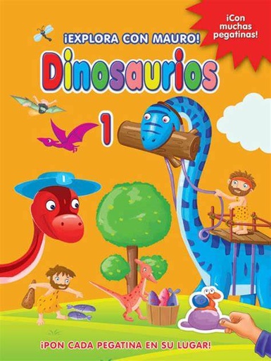 [8429829607696] EXPLORA DINOSAURIOS PEGATINAS