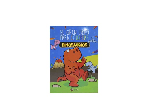[9789978368770] GRAN LIBRO COLOREAR, DINOSAURIOS
