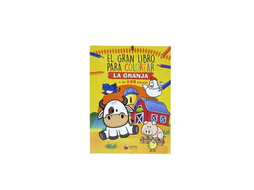 [9789978368787] GRAN LIBRO COLOREAR, LA GRANJA