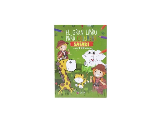 [9789978368794] GRAN LIBRO COLOREAR, SAFARI