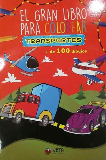 [9789978368817] GRAN LIBRO COLOREAR, TRANSPORTES