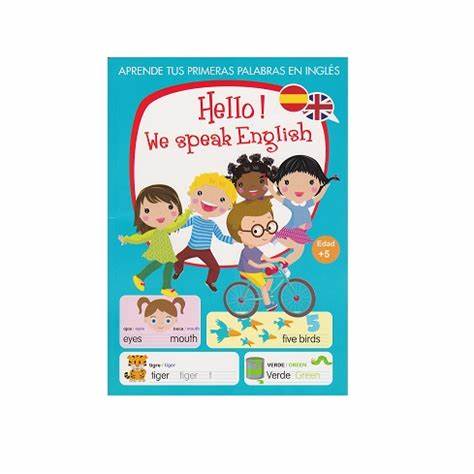 [8429829607535] HELLO WE SPEAK ENGLISH