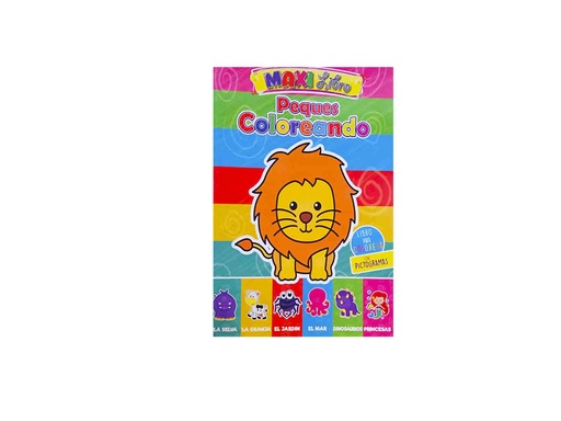 [9789942767158] MAXI LIBRO PEQUES COLOREANDO