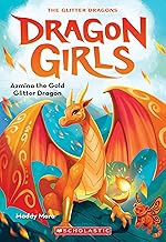 [9781338680638] Azmina the Gold Glitter Dragon