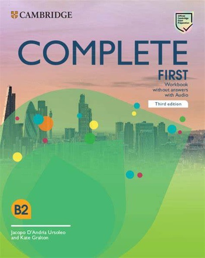 [9781108903356] Complete First 3ed Workbook without Answers with Audio Download
