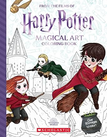 [9781338800005] HARRY POTHER: MAGICAL ART COLORING BOOK