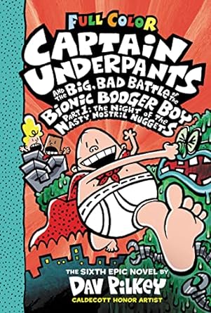 [9781338864342] CAPTAIN UNDERPANTS AND THE BIG, BAD BATTLE OF THE BIONIC