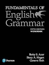 [9780135159460] FUNDAMENTALS OF ENGLISH GRAMMAR WORKBOOKK WITH ANSWER KEY 5/E