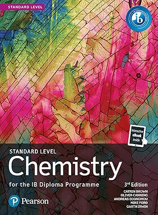 [9781292427690] PEARSON CHEMISTRY FOR THE IB D