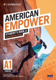 [9781108862271] AMERICAN EMPOWER STARTER A1 STUDENTS BOOK A WITH DIGITAL PACK