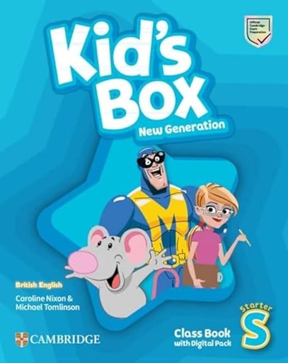 [9781108895408] KID'S BOX NEW GENERATION STARTER CLASS BOOK WITH DIGITAL PACK BRITISH ENGLISH