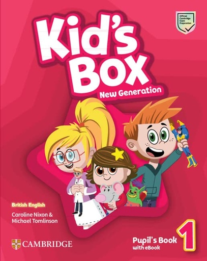 [9781108815574] KID'S BOX NEW GENERATION LEVEL 1 PUPIL'S BOOK WITH EBOOK BRITISH ENGLISH