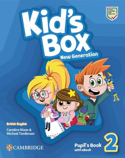 [9781108815727] KID'S BOX NEW GENERATION LEVEL 2 PUPIL'S BOOK WITH EBOOK BRITISH ENGLISH
