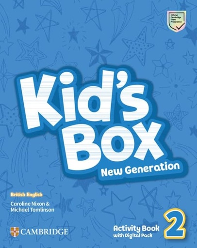 [9781108895491] KID'S BOX NEW GENERATION LEVEL 2 ACTIVITY BOOK WITH DIGITAL PACK BRITISH ENGLISH