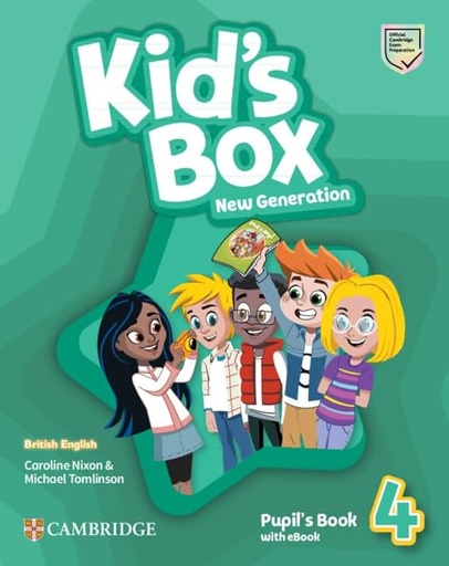 [9781108795487] KID'S BOX NEW GENERATION LEVEL 4 PUPIL'S BOOK WITH EBOOK BRITISH ENGLISH