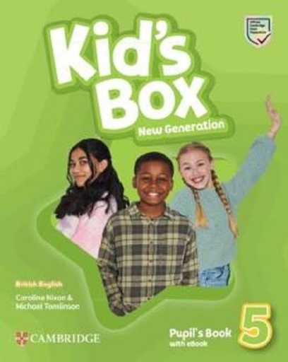 [9781108795586] KID'S BOX NEW GENERATION LEVEL 5 PUPIL'S BOOK WITH EBOOK BRITISH ENGLISH