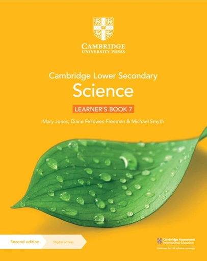 [9781108742788] CAMBRIDGE LOWER SECONDARY SCIENCE 2ED LEARNER'S BOOK 7 WITH DIGITAL ACCESS (1 YEAR)