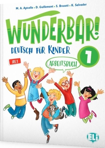 [9788853628244] WUNDERBAR! 1 ARBEITSBUCH + AUDIO CD PRIMARY