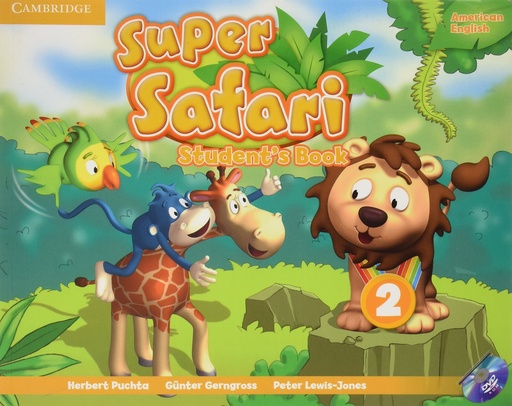 [9781107481909] AMERICAN ENGLISH 2 SUPER SAFARI STUDENTS BOOK WITH DVD-ROM