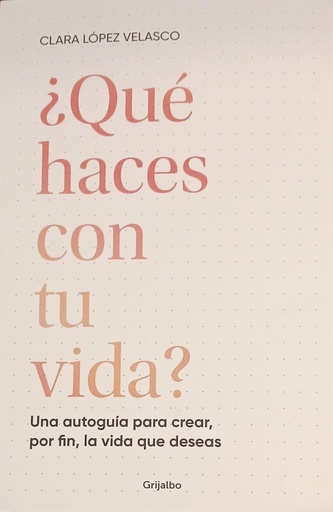 [9788425366529] ¿QUE HACES CON TU VIDA?